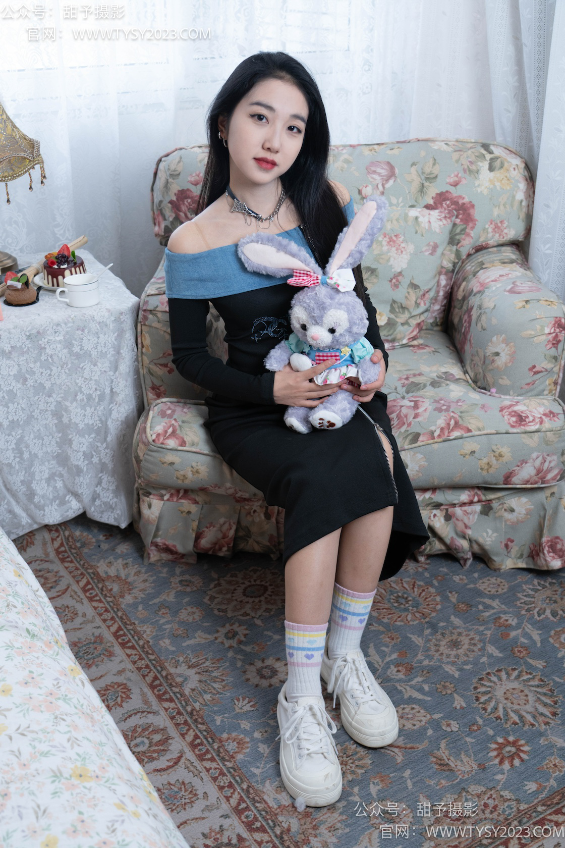 图片[2]-甜予摄影055期：筱筱-板鞋、白棉袜、裸足-觅颜社