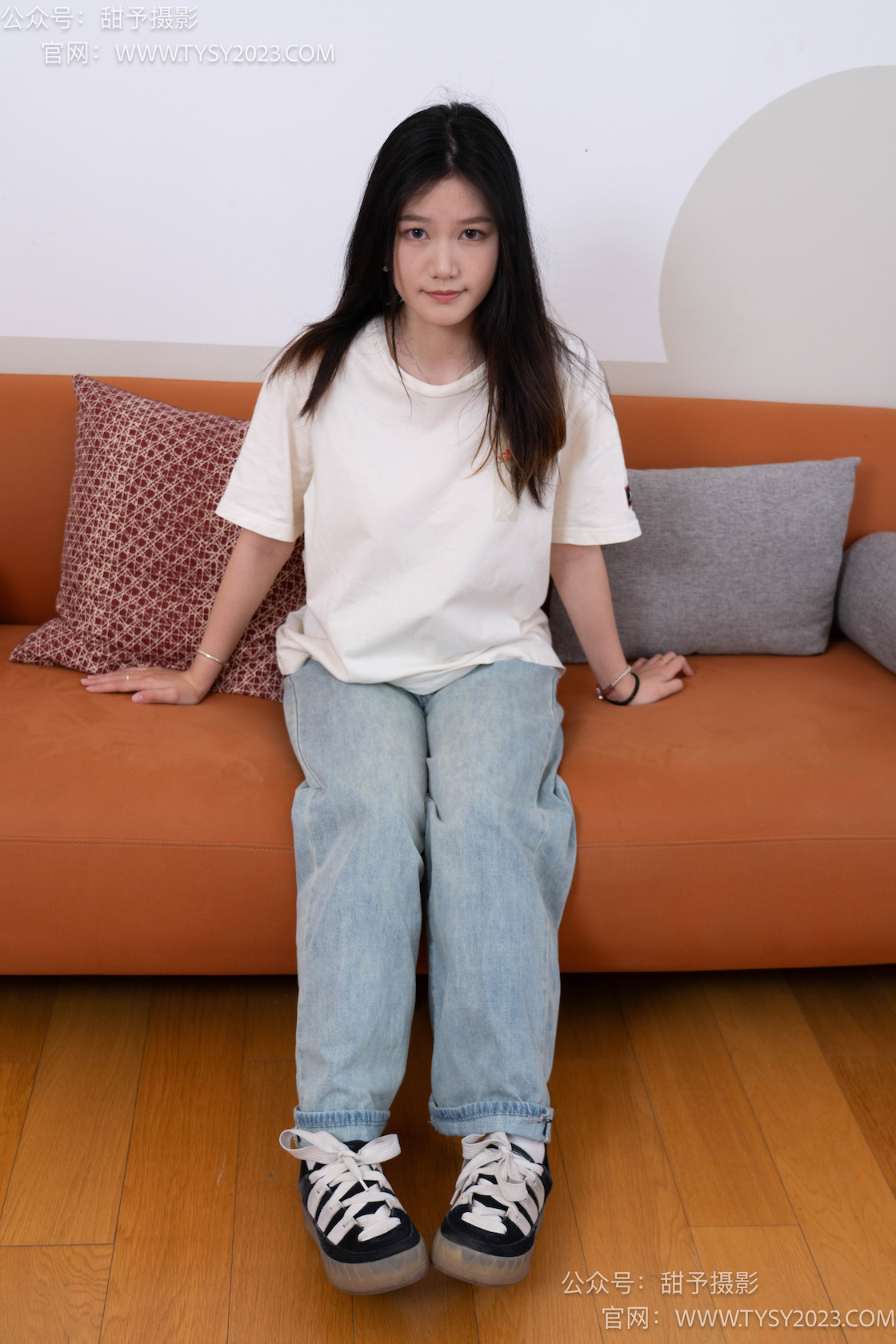 图片[3]-甜予摄影043期：松松-帆布鞋、白棉袜、裸足-觅颜社