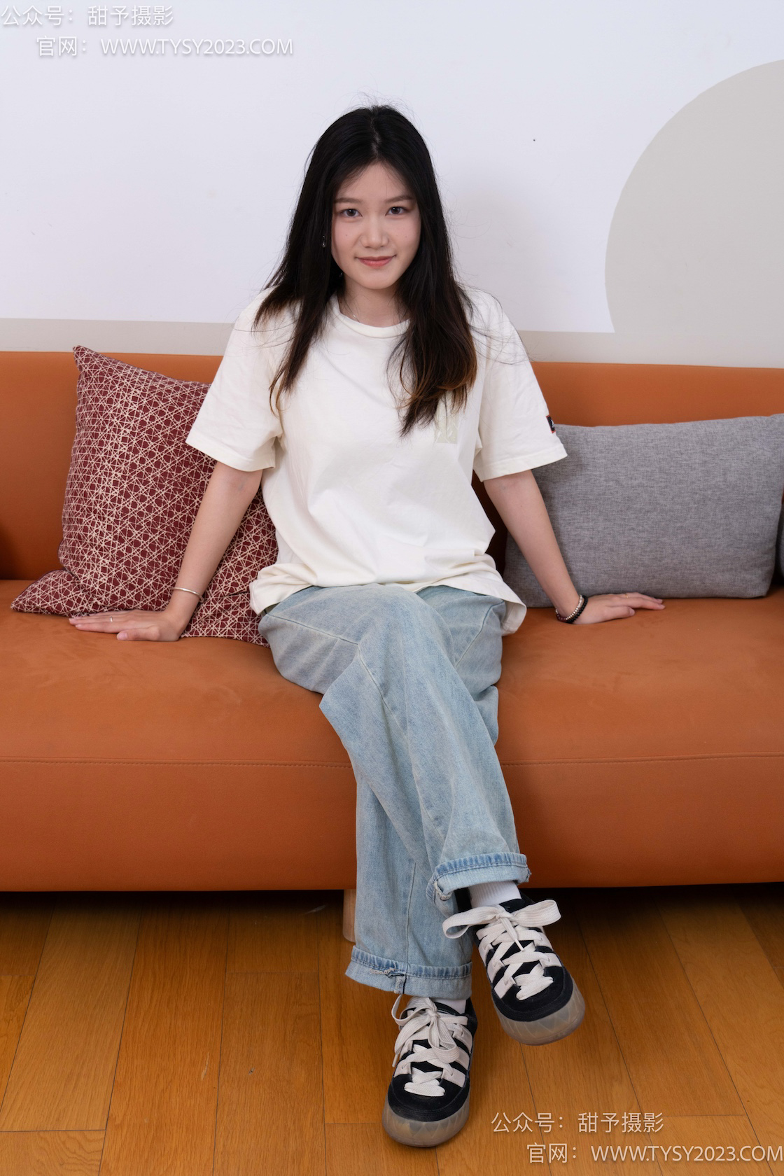 图片[4]-甜予摄影043期：松松-帆布鞋、白棉袜、裸足-觅颜社