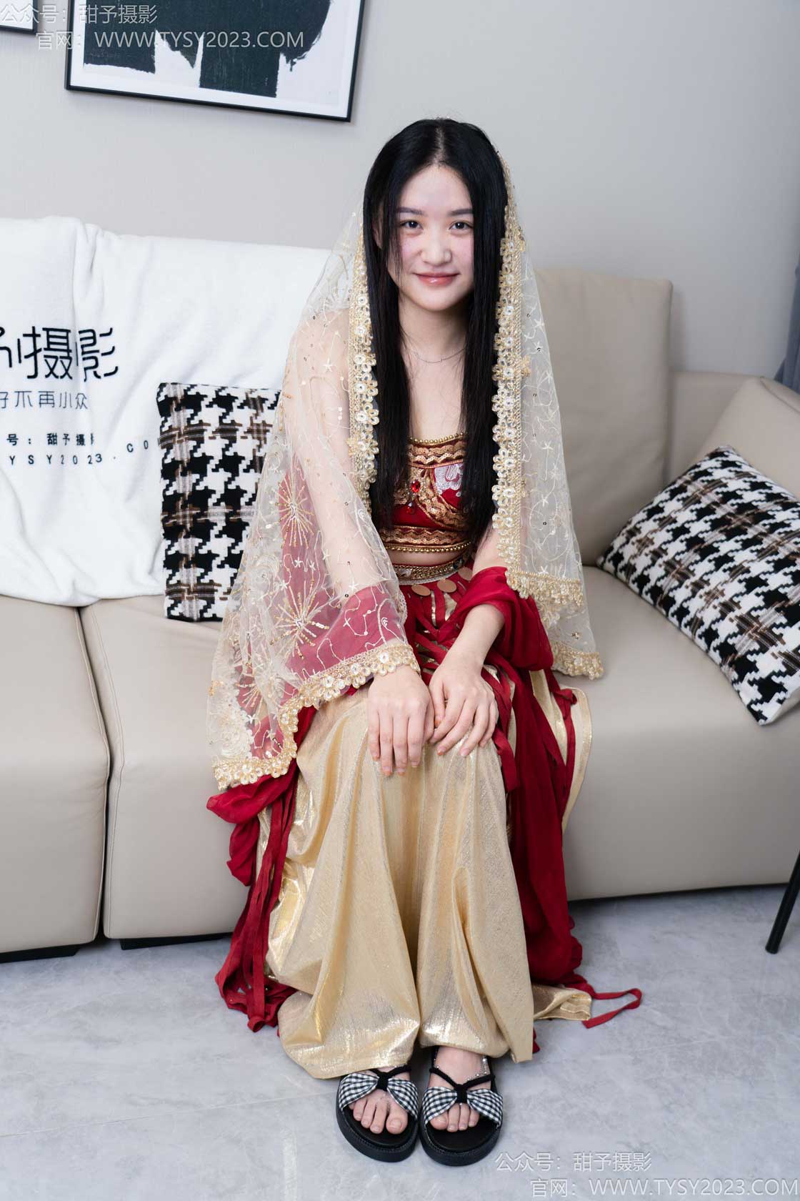 甜予摄影190期：澜澜-凉鞋、裸足-觅颜社