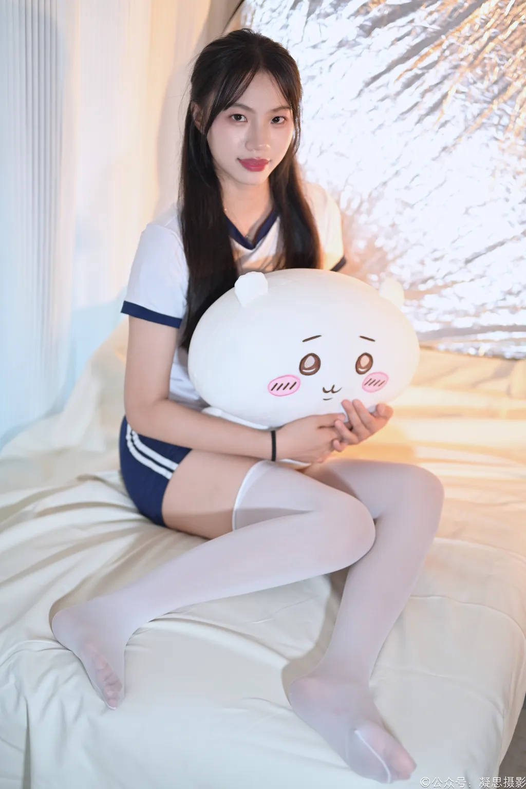 凝思摄影 NO.016 德美 (体操服、过膝袜、室内鞋) [142P1V 4.33GB]-觅颜社