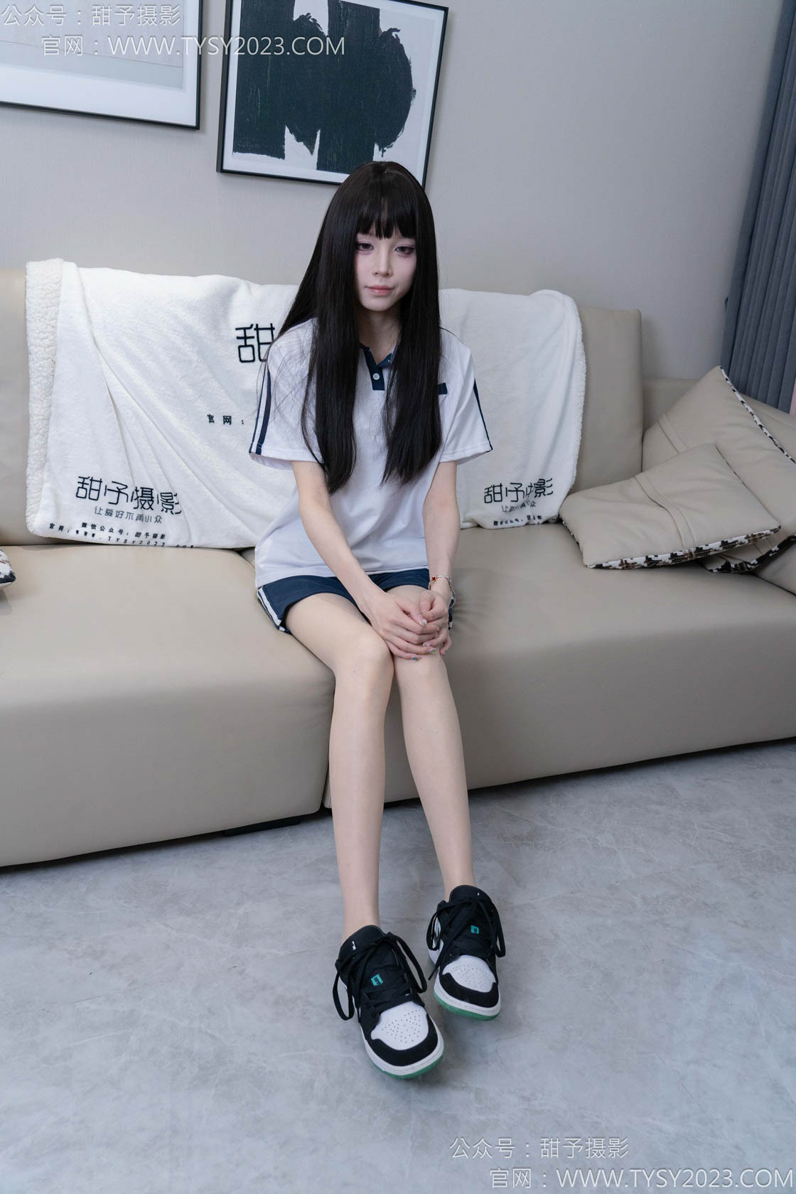 图片[2]-甜予摄影176期：珞珞-板鞋、薄肉丝（脚尖加固）-觅颜社