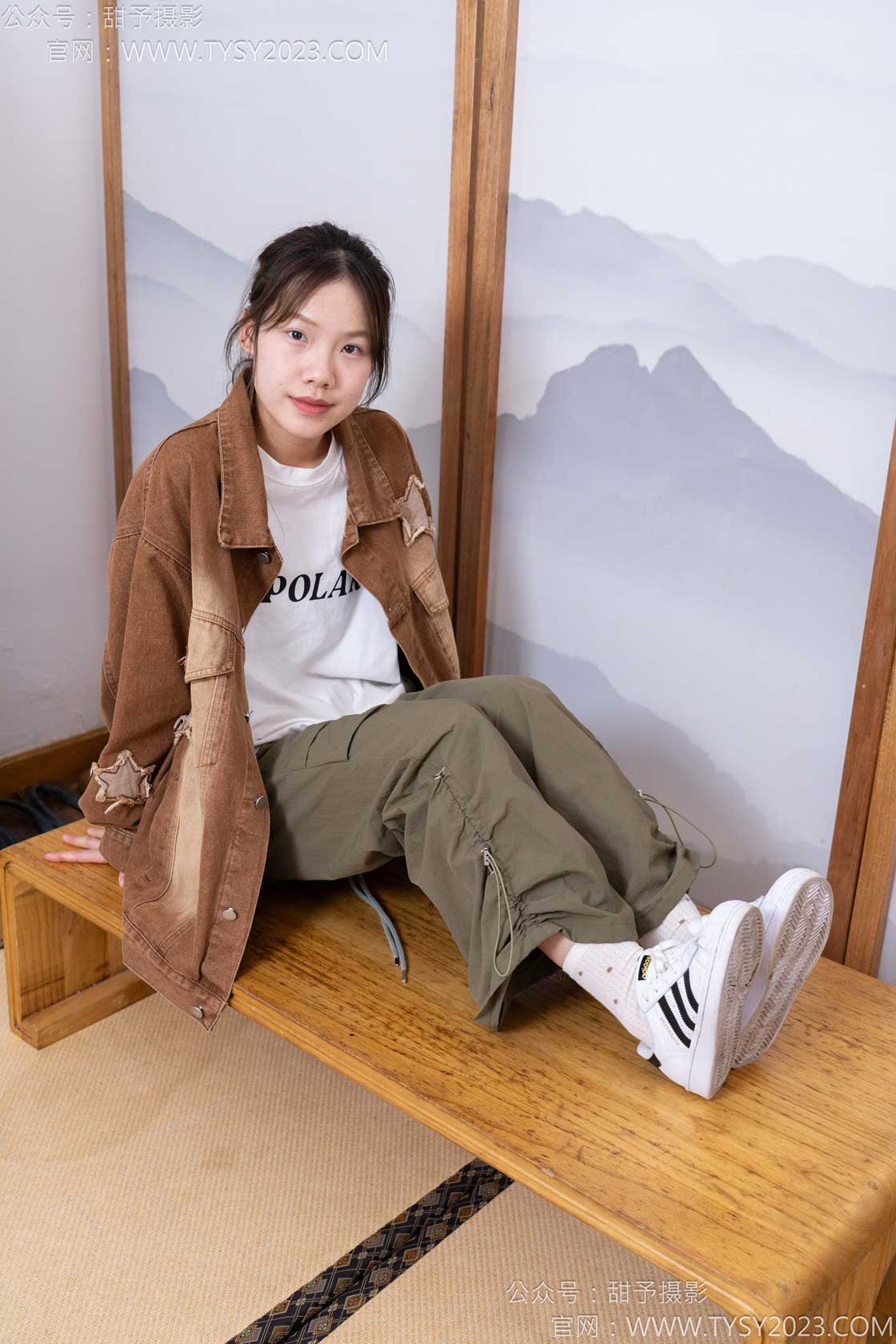 图片[3]-甜予摄影161期：双双-板鞋、白棉袜、裸足-觅颜社