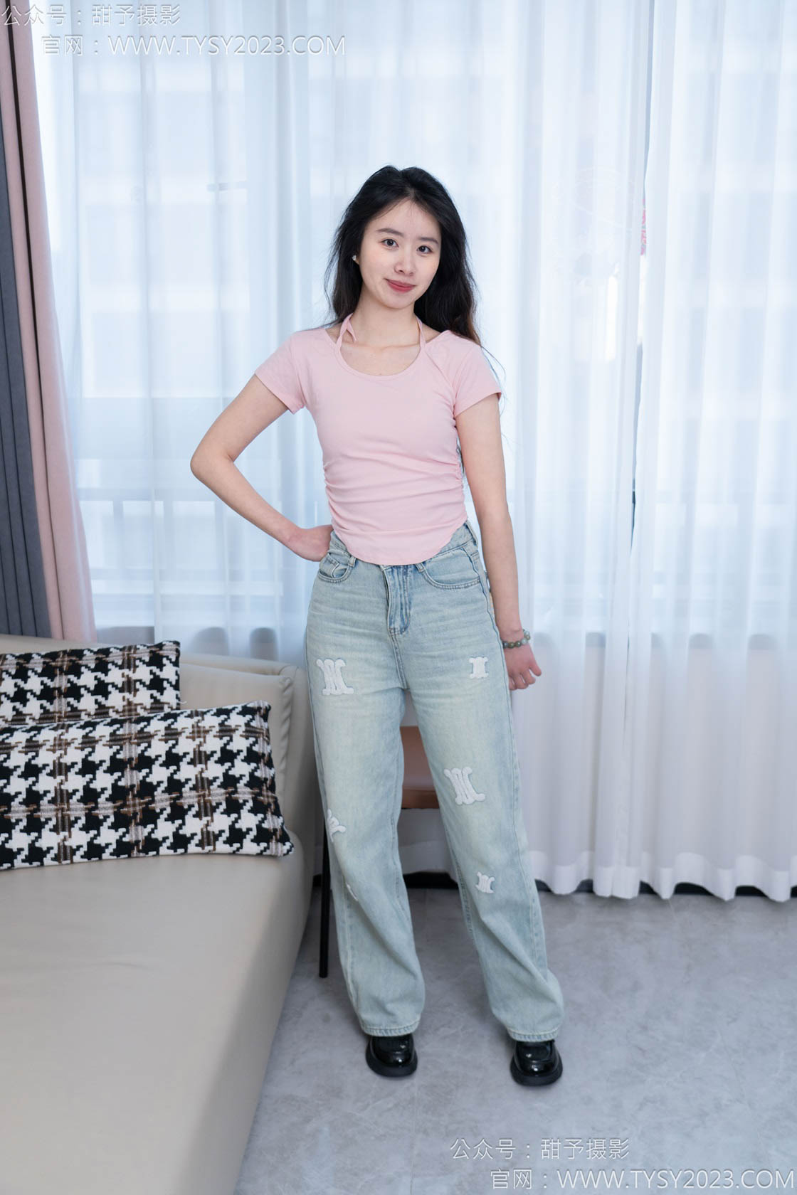 图片[3]-甜予摄影162期：知知-皮鞋、白棉袜、裸足-觅颜社