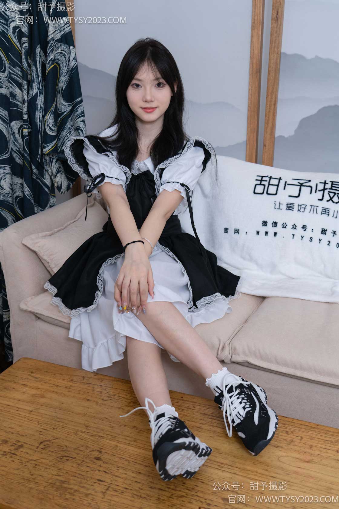 图片[4]-甜予摄影083期：璇璇-运动鞋、白棉袜、裸足-觅颜社