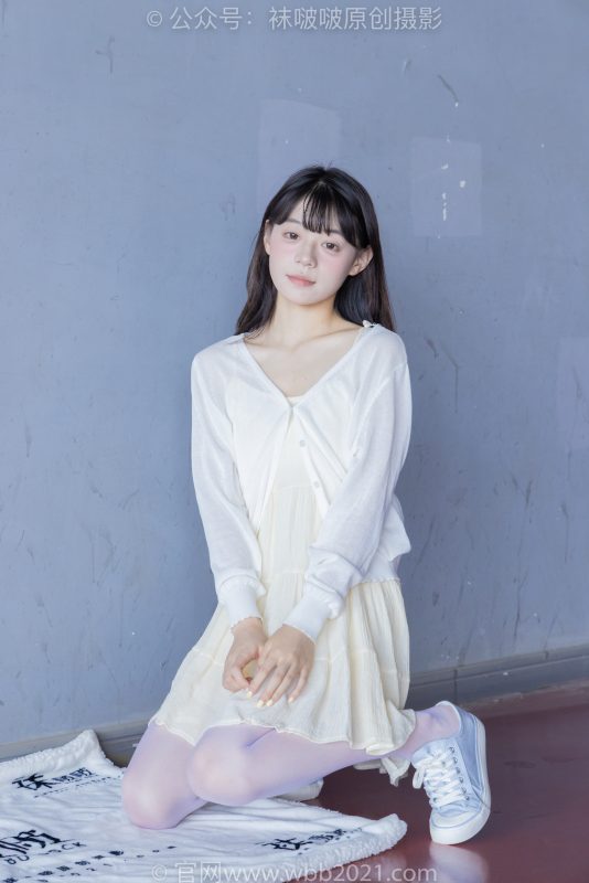 袜啵啵395期：糯米-板鞋、白丝（脚尖加固款）-觅颜社