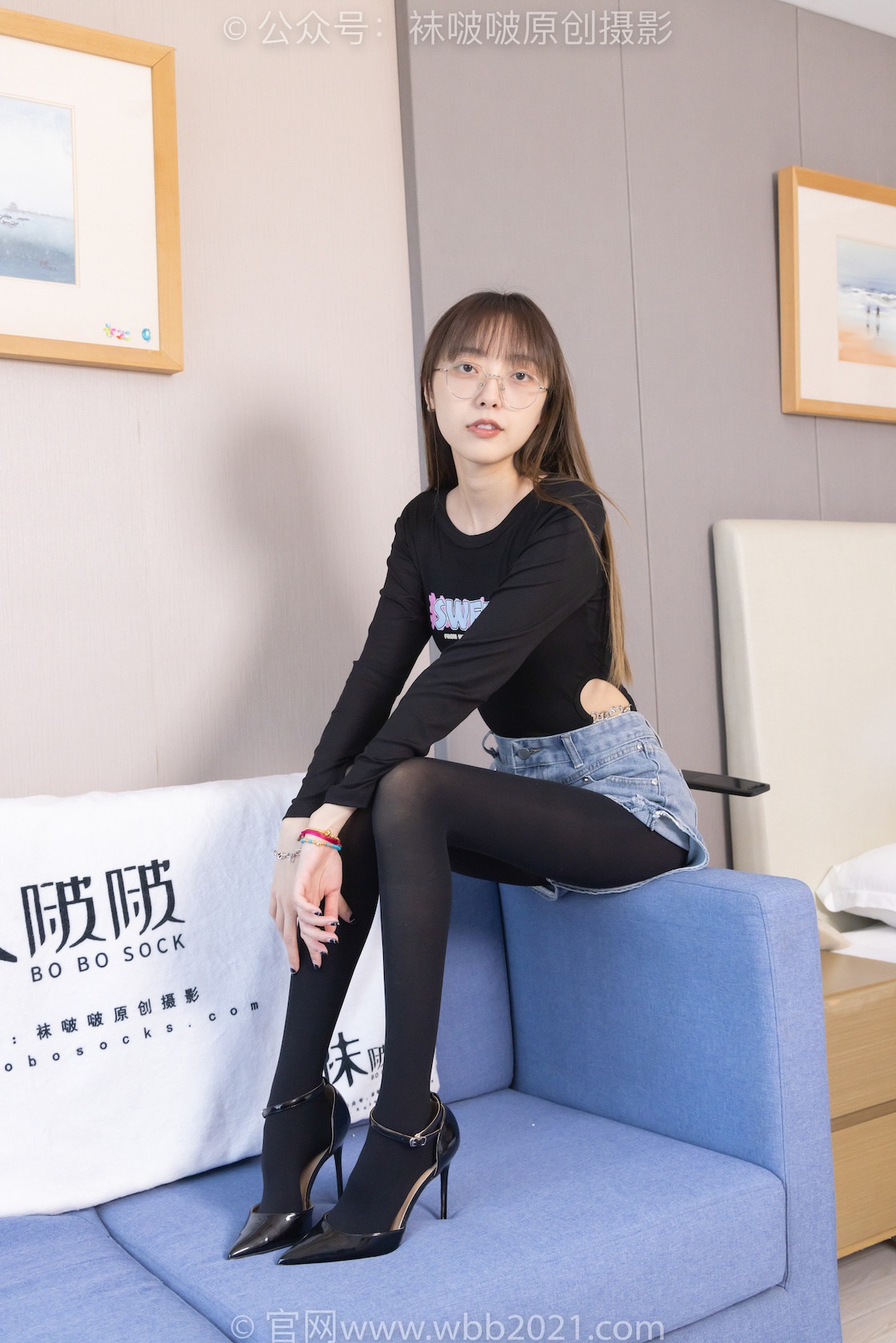 袜啵啵321期 稚予