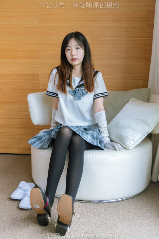 袜啵啵278期：小甜豆-皮鞋、厚黑丝、jk制服、踩泡面等剧情（本剧情为APP积分限定）-觅颜社