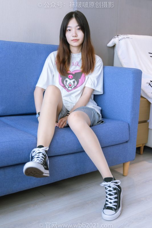 袜啵啵405期：小甜豆-匡威板鞋、肉丝（脚尖加固款）-觅颜社