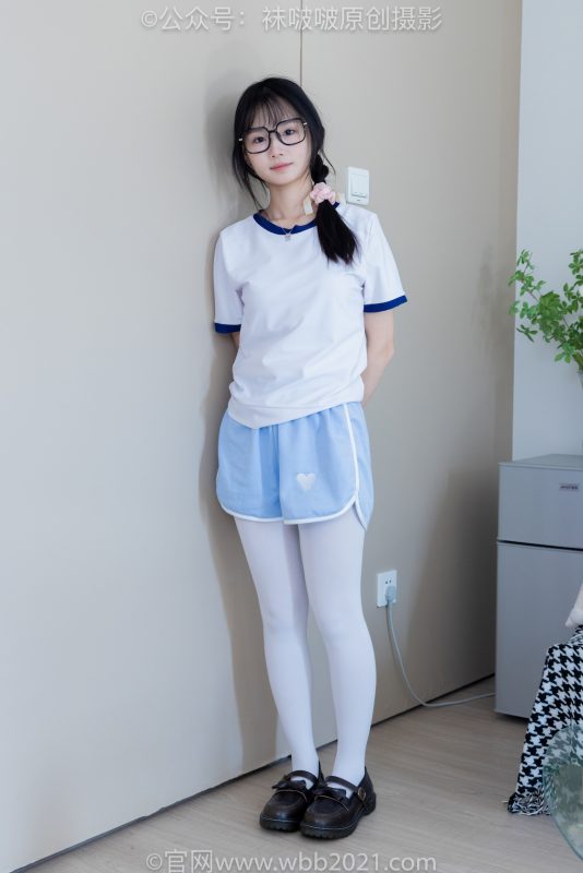 袜啵啵325期：甜甜圈-皮鞋、厚白丝-觅颜社