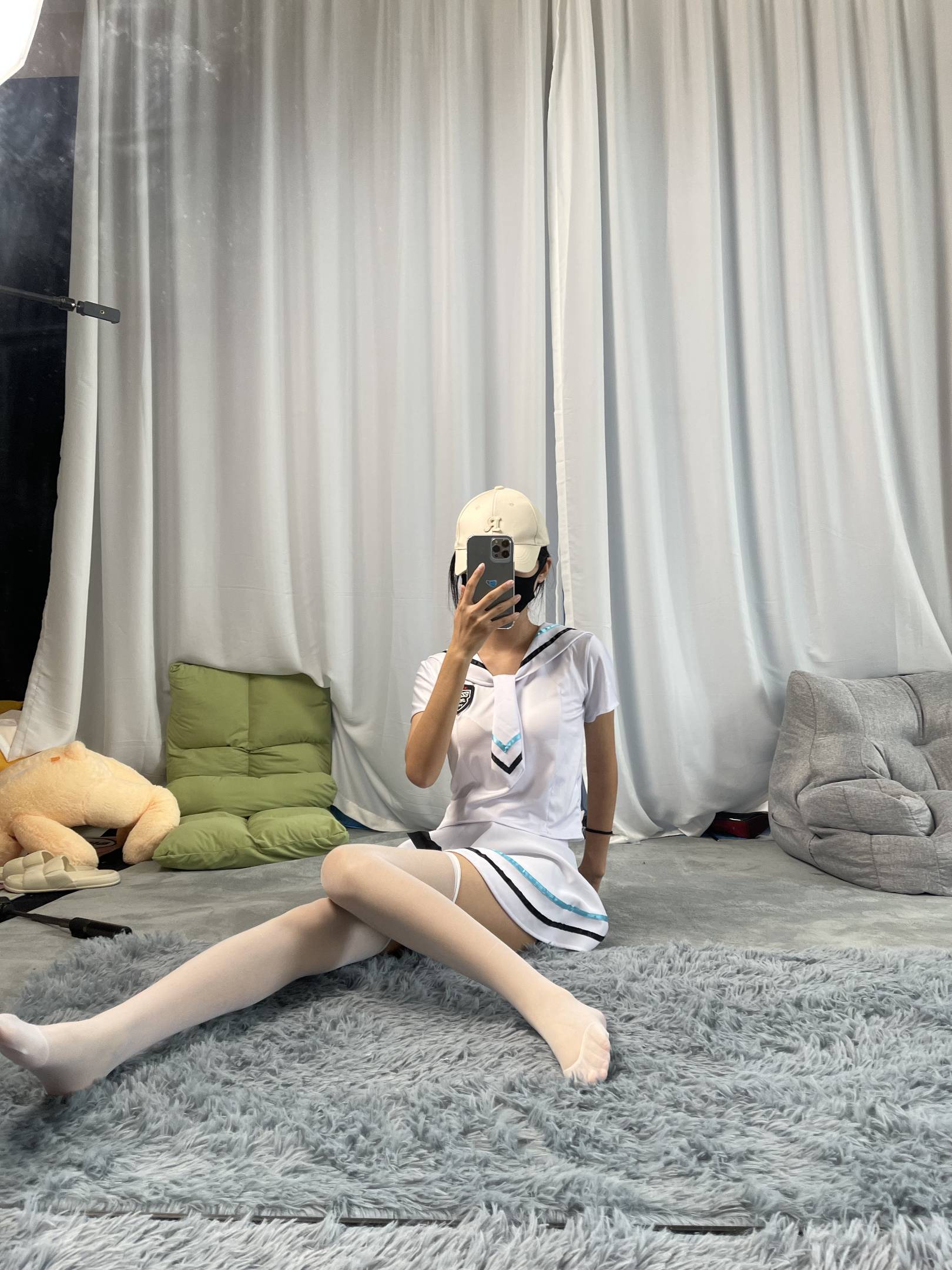 图片[2]-三禾摄影 NO.054 水手服 白丝