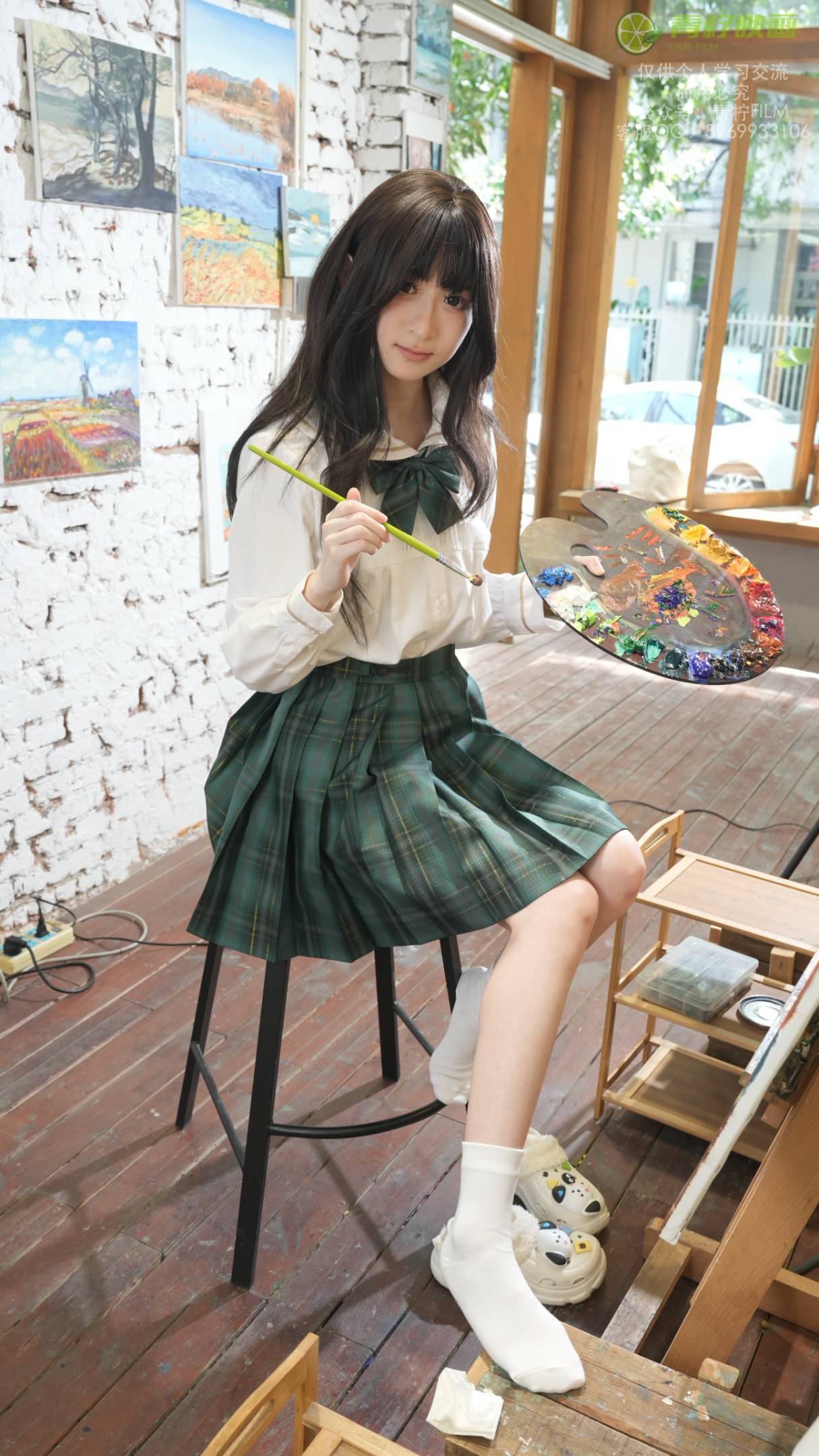 青柠映画 NO.029 AN 画室JK