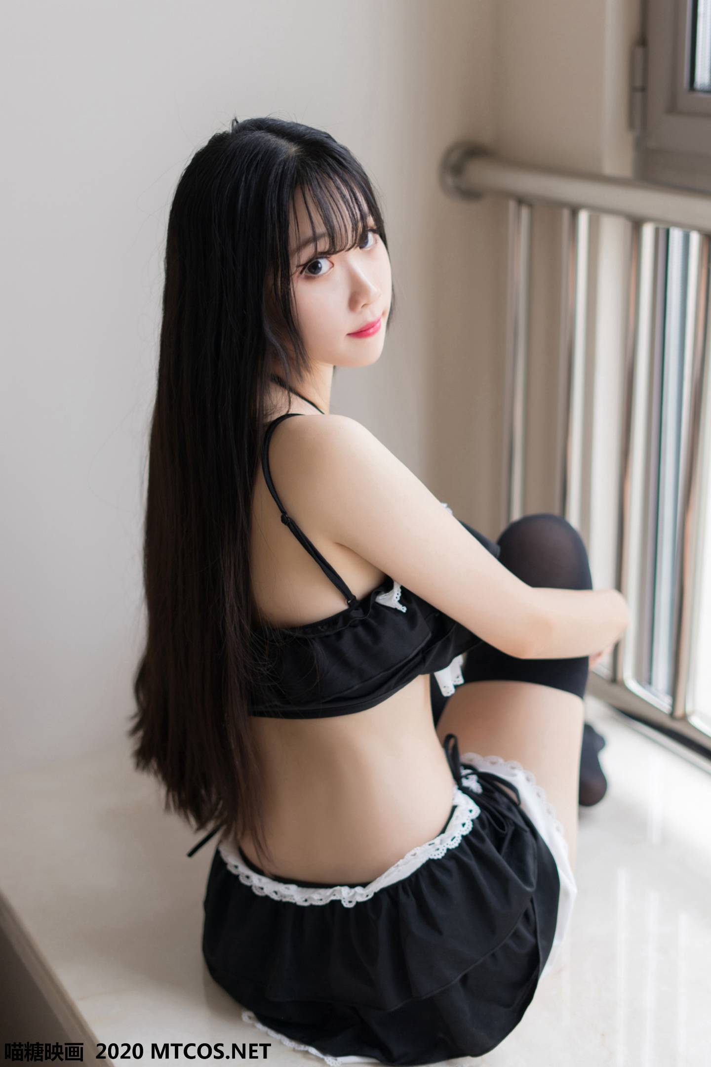 图片[3]-喵糖映画 VOL.102 蕾丝荷叶边泳衣