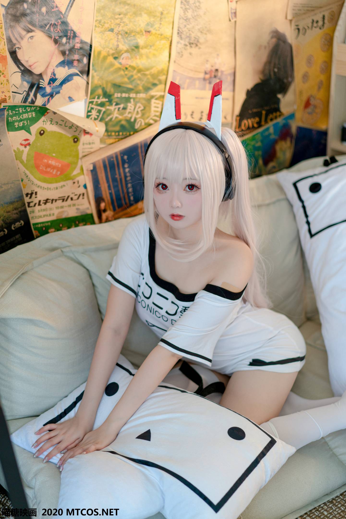 喵糖映画 VOL.113 白丝宅T