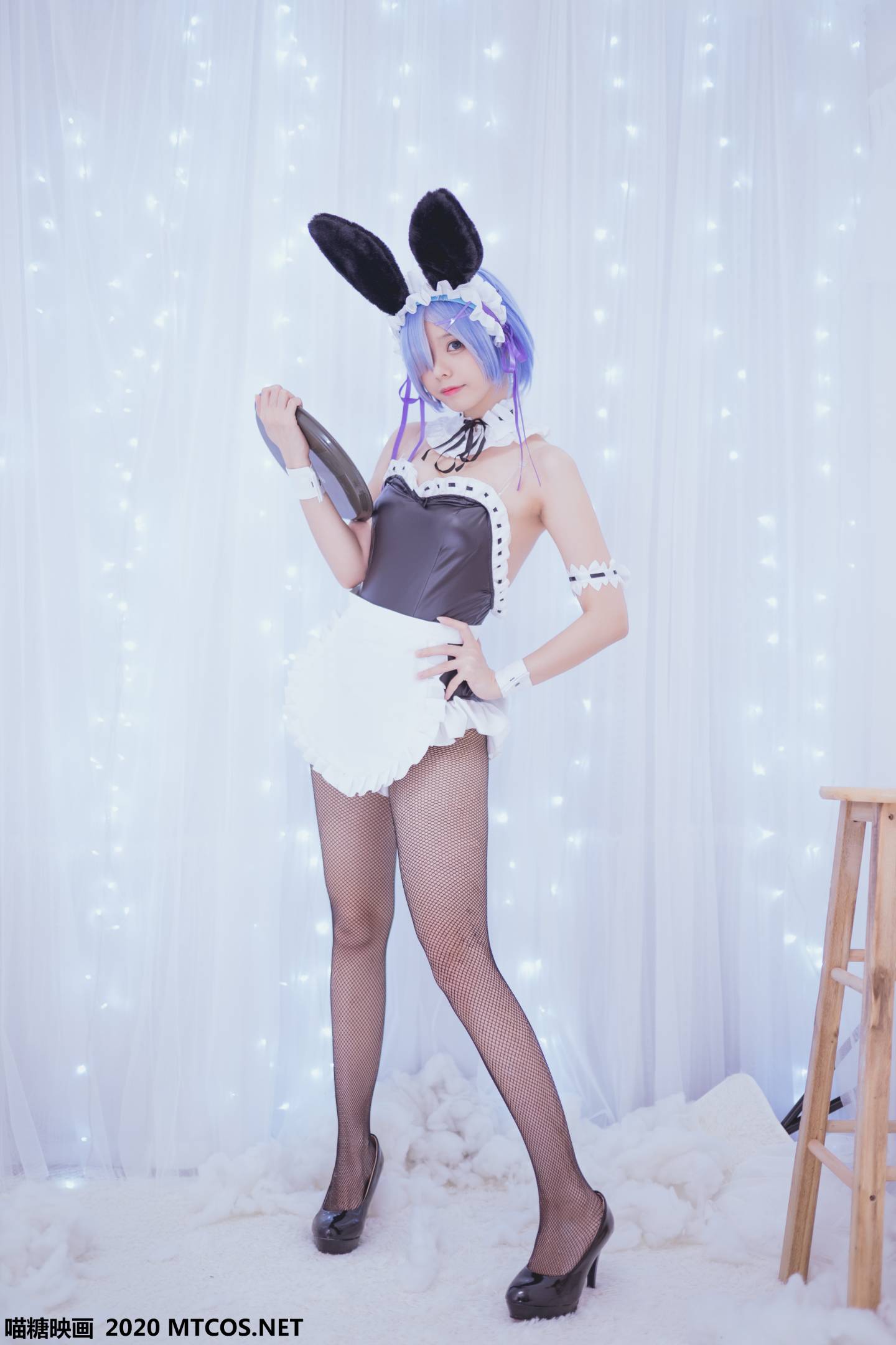 图片[2]-喵糖映画 TML.012 蕾姆兔女郎