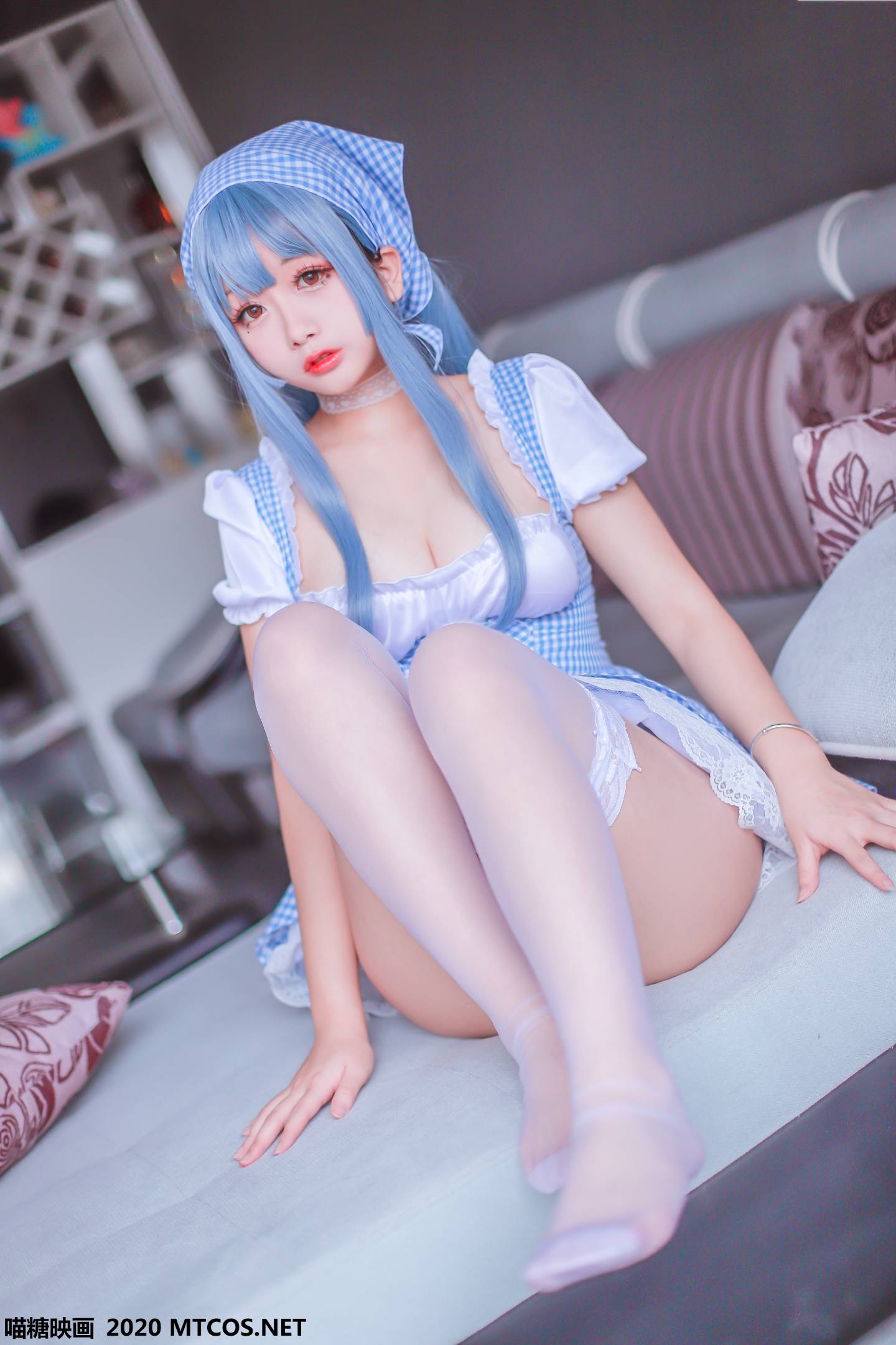 喵糖映画 VOL.122 蓝色女仆