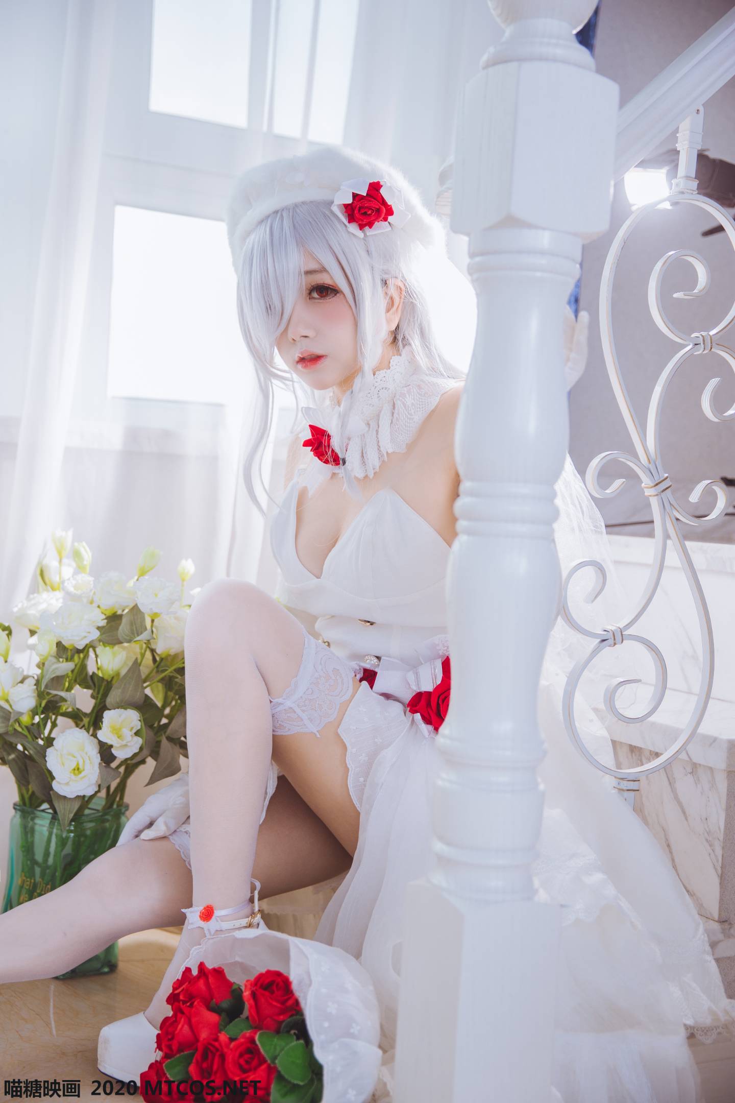 图片[4]-喵糖映画 VOL.123 花嫁COS