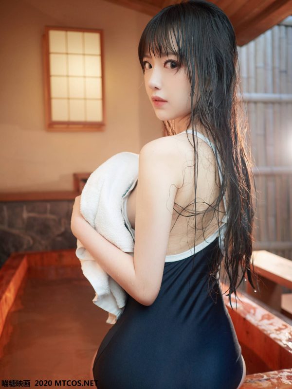 喵糖映画 VOL.144 温泉死库水[30P-179M]-觅颜社