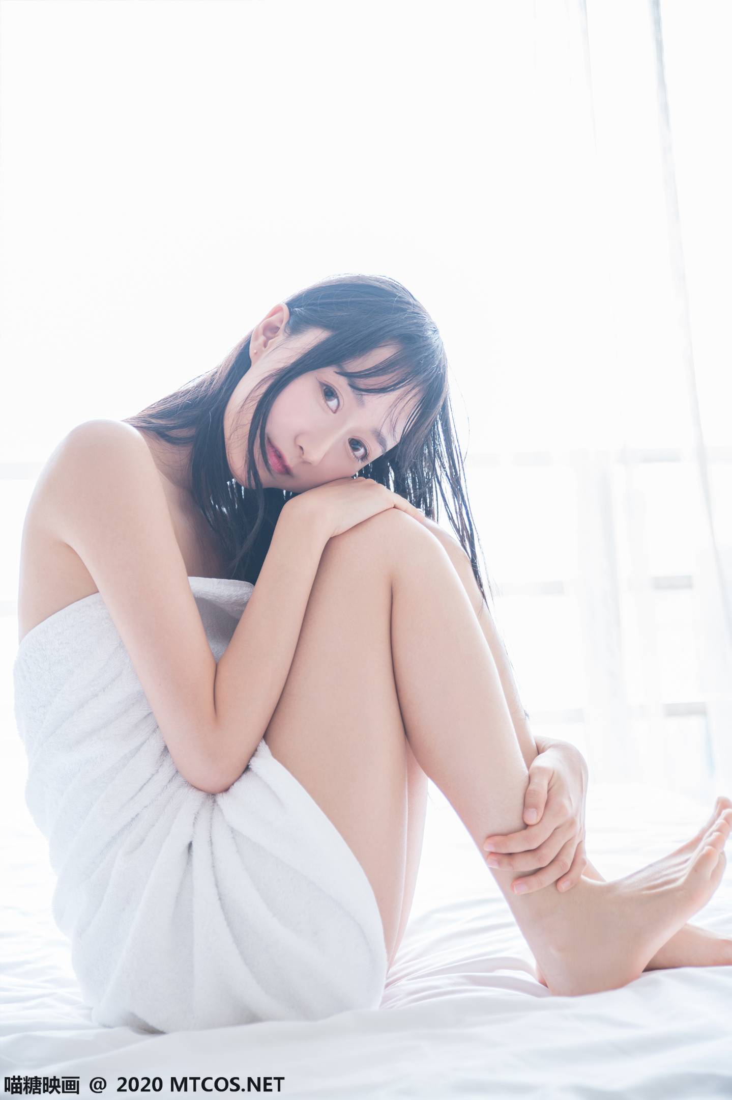 图片[4]-喵糖映画 VOL.174 纯白浴巾