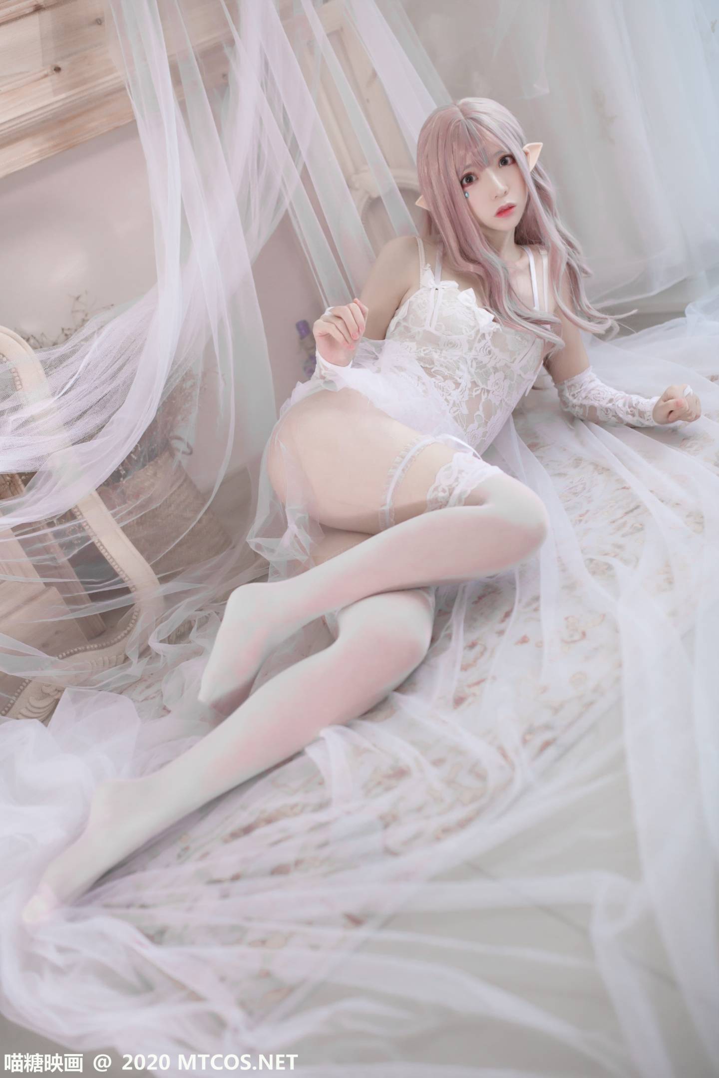 图片[3]-喵糖映画 VOL.181 纯白精灵