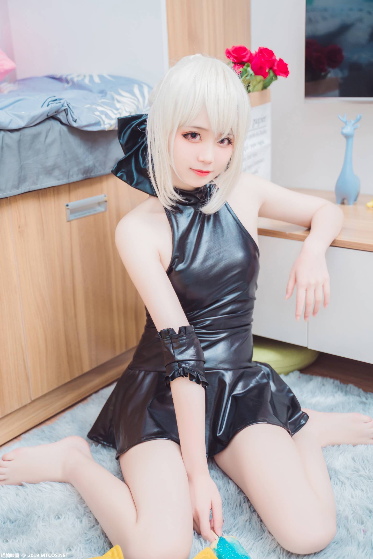 图片[3]-喵糖映画 VOL.026 泳装saber