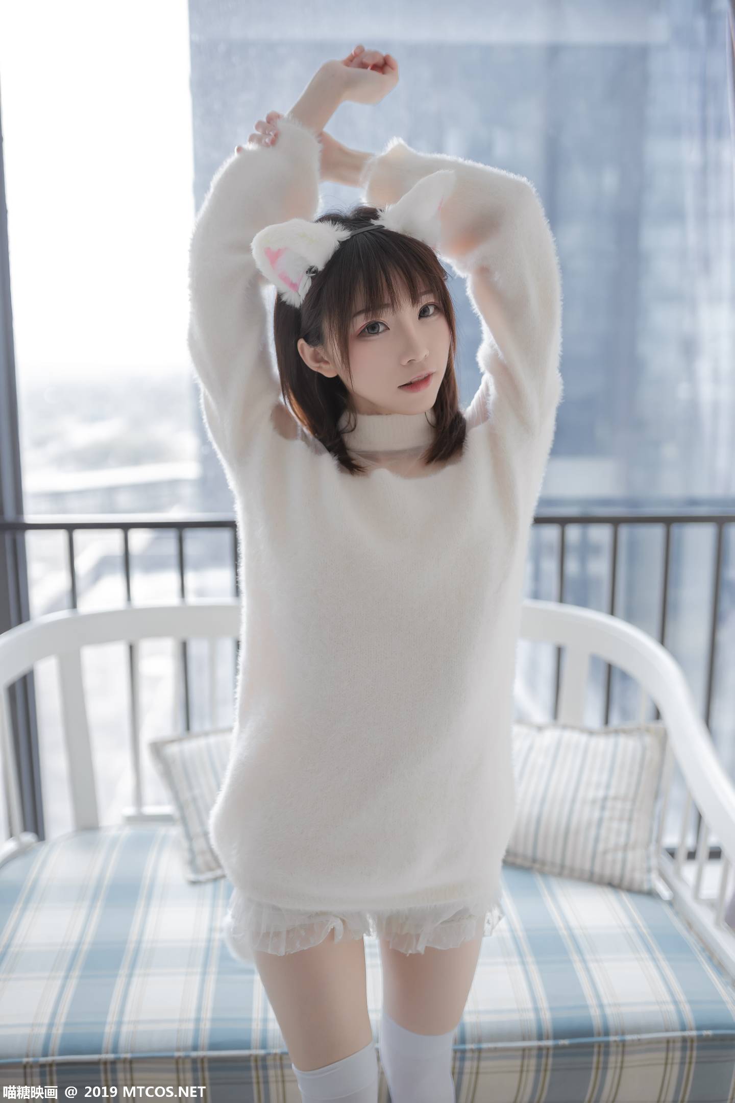 图片[2]-喵糖映画 VOL.027 Kitaro_绮太郎 白喵女友