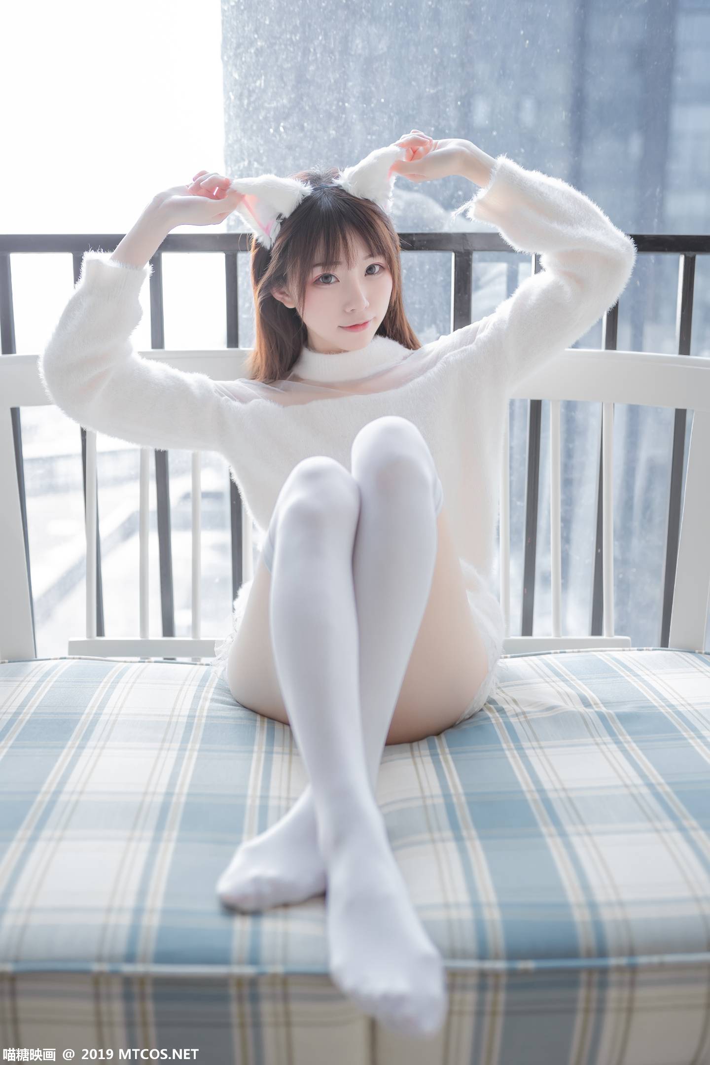 图片[4]-喵糖映画 VOL.027 Kitaro_绮太郎 白喵女友