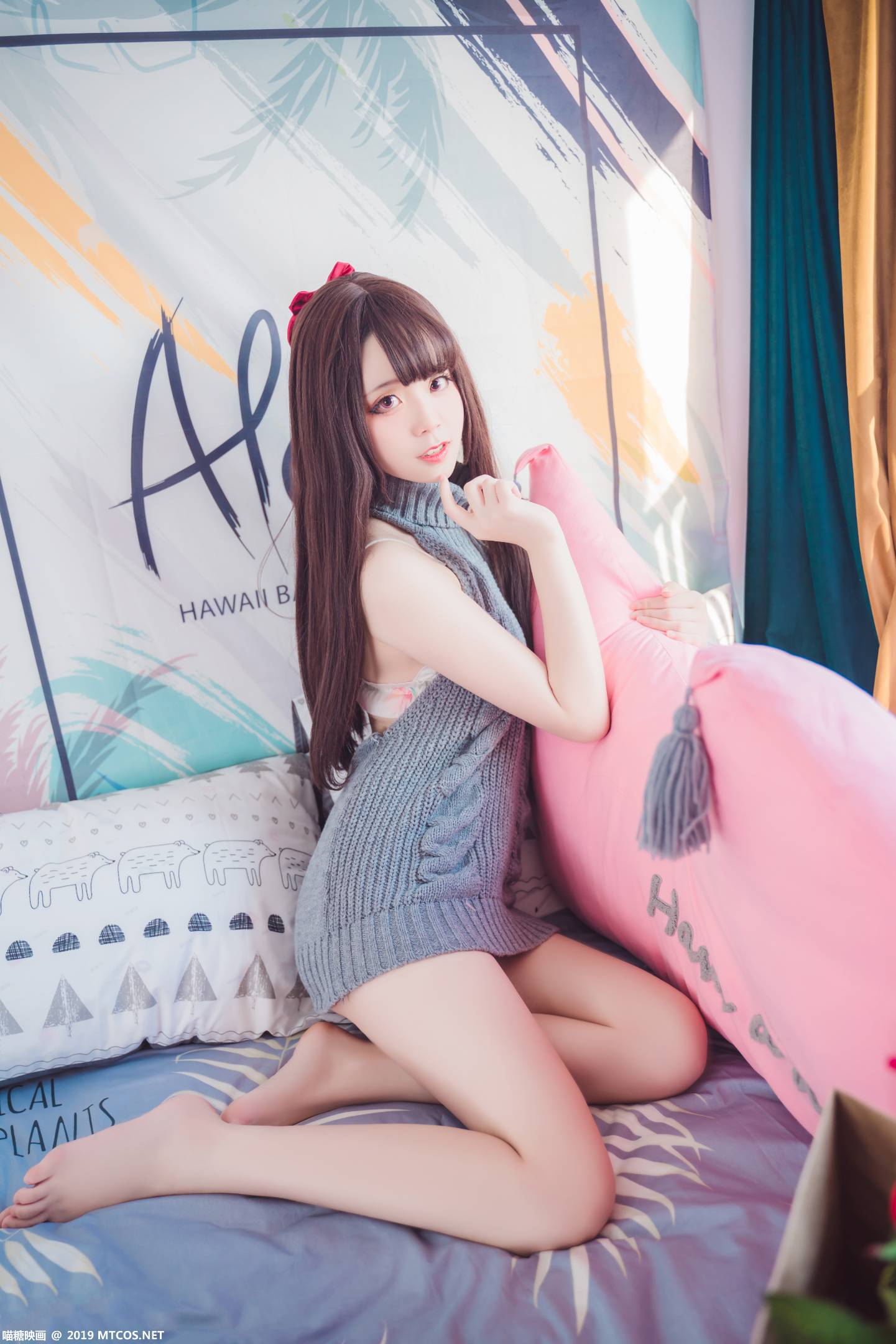 图片[2]-喵糖映画 VOL.030 露背毛衣