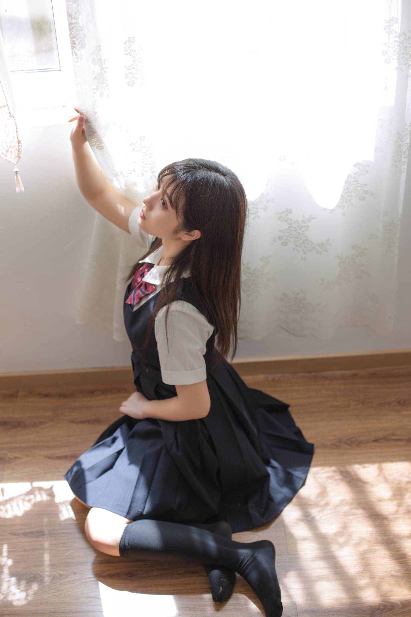 图片[3]-喵糖映画 VOL.004 镜酱 JK制服