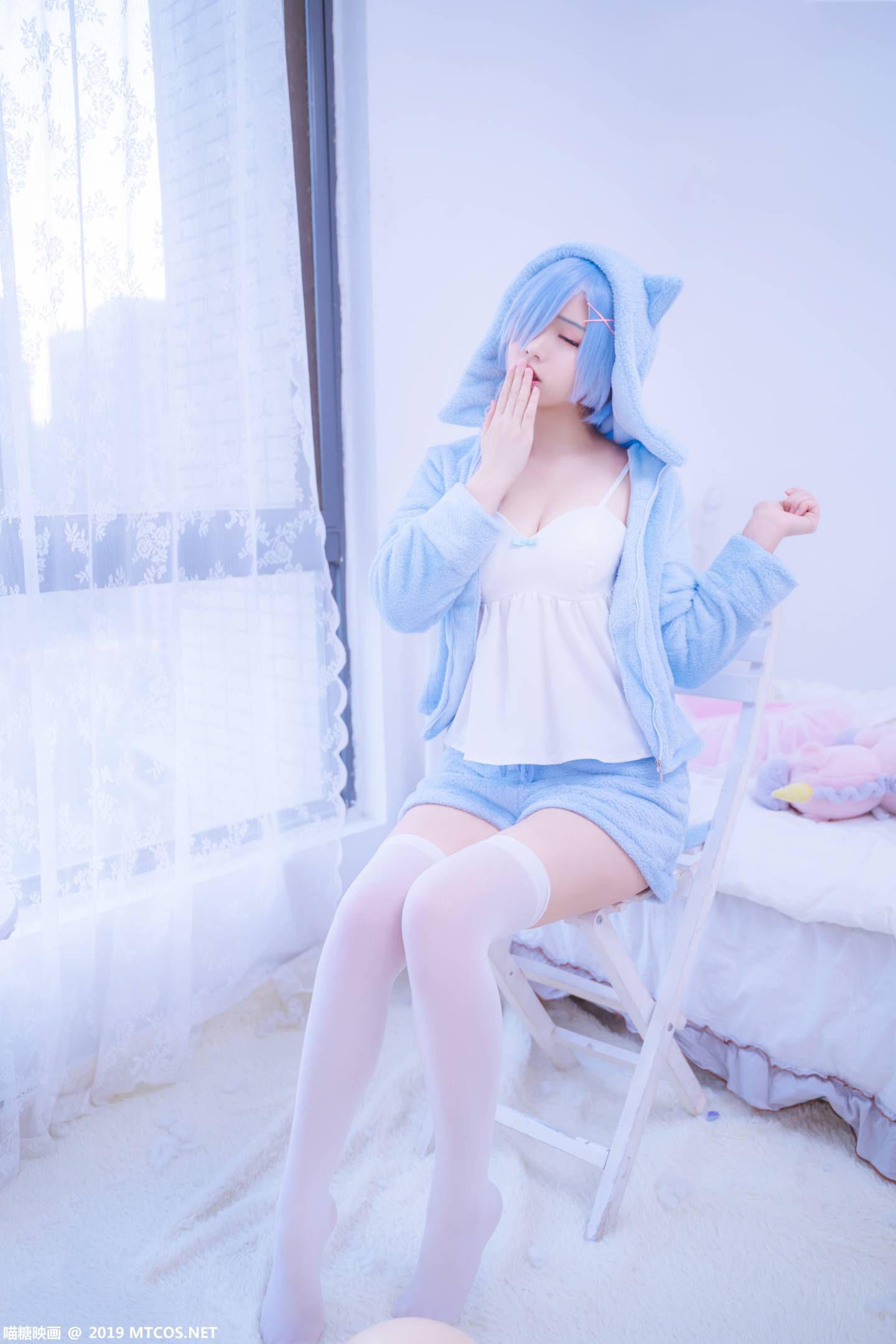 图片[2]-喵糖映画 VOL.043 墨玉-M 是雷姆呀