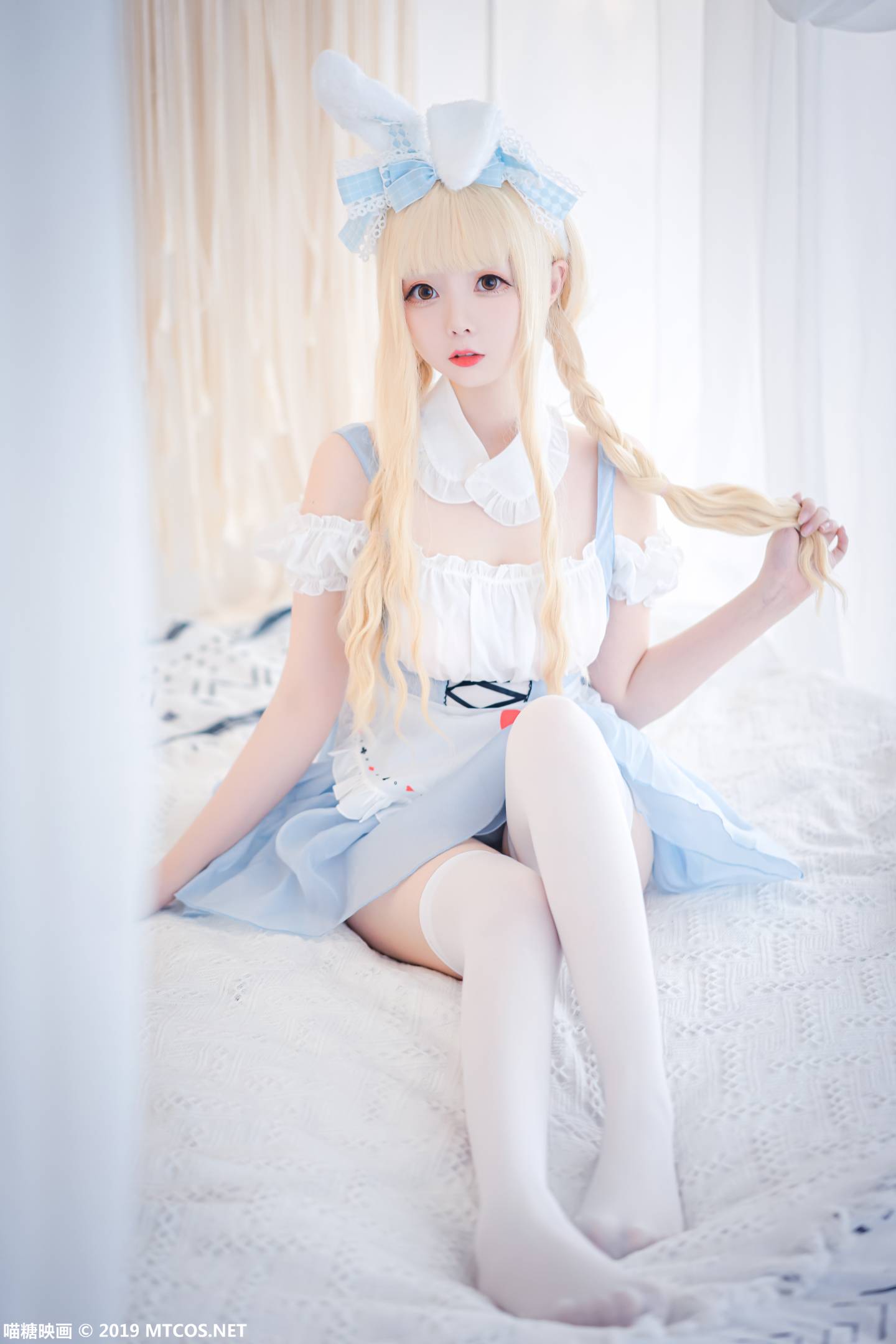 喵糖映画 VOL.053 嶋葵 蓝色兔子