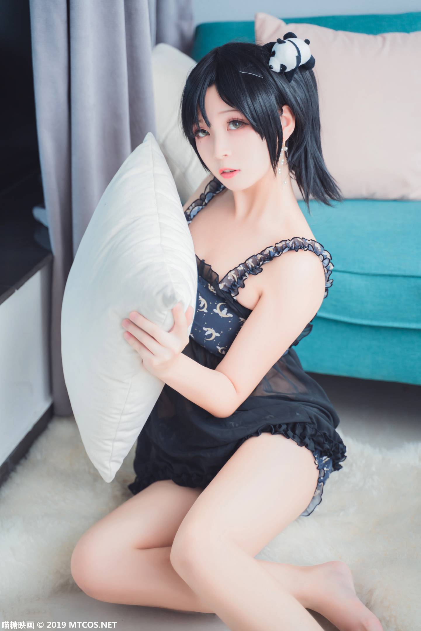 图片[2]-喵糖映画 VOL.063 樱井momo、蕾丝吊带