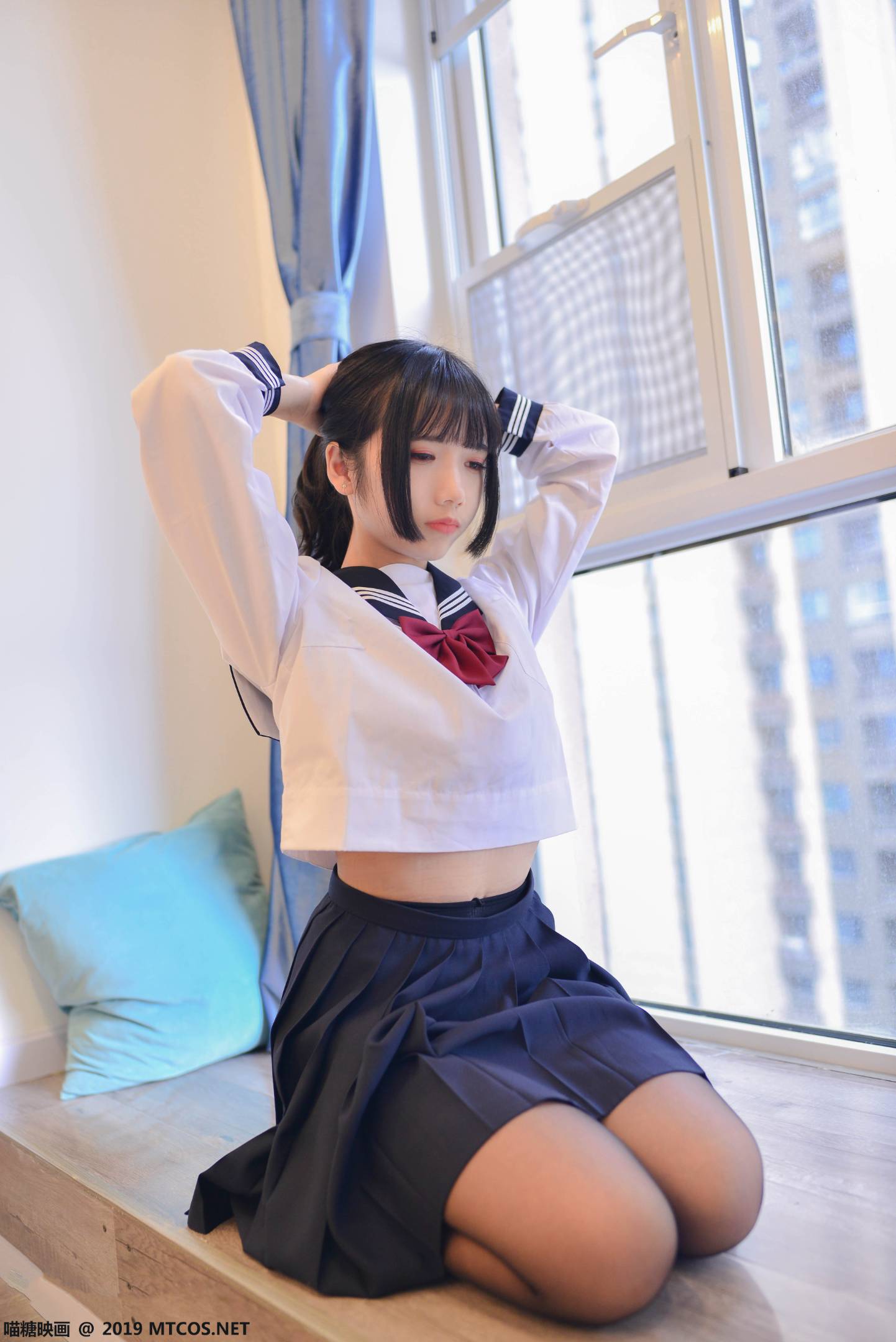 图片[2]-喵糖映画 VOL.064 制服下的死库水