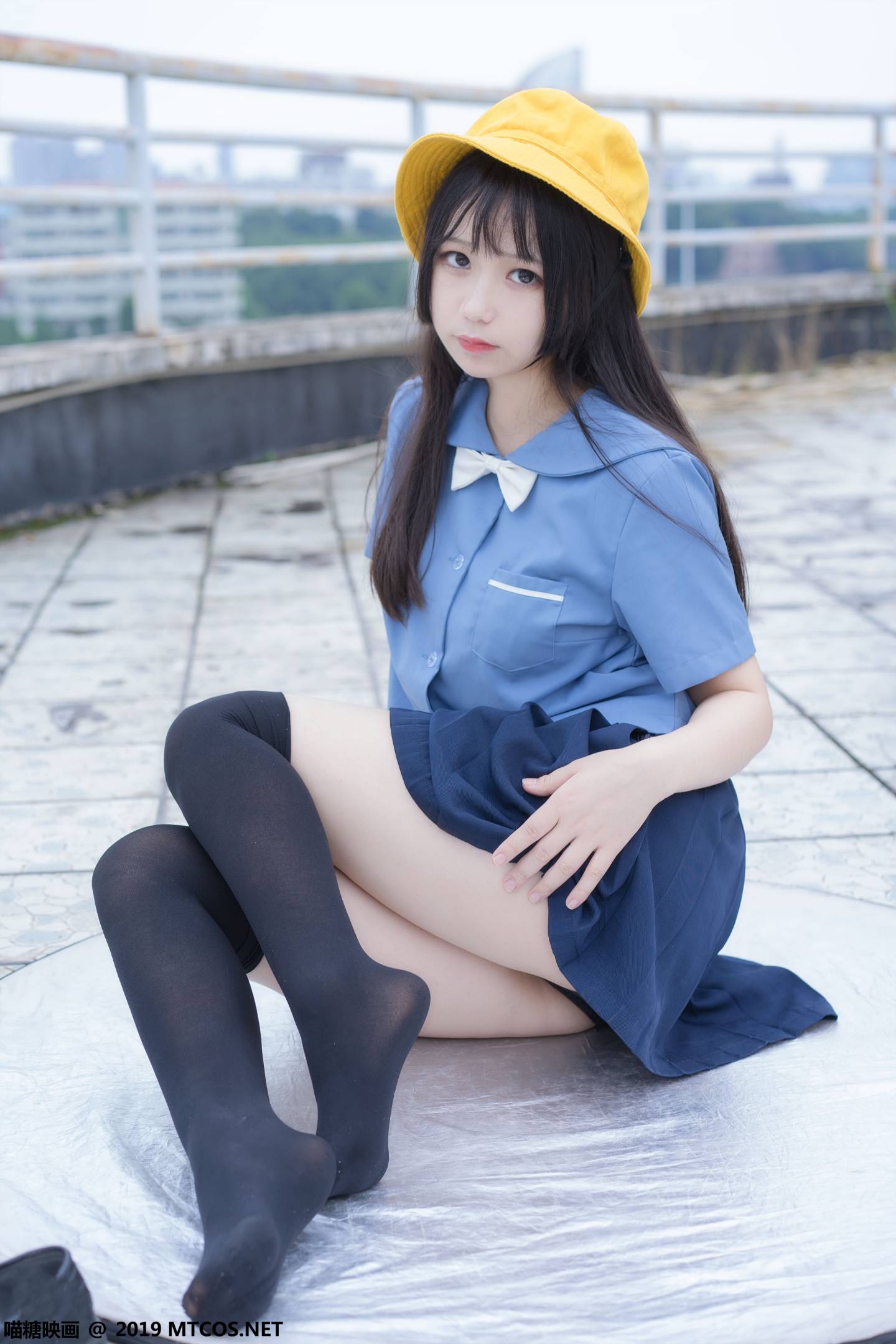 图片[2]-喵糖映画 VOL.070 半度度度喵 小黄帽女孩