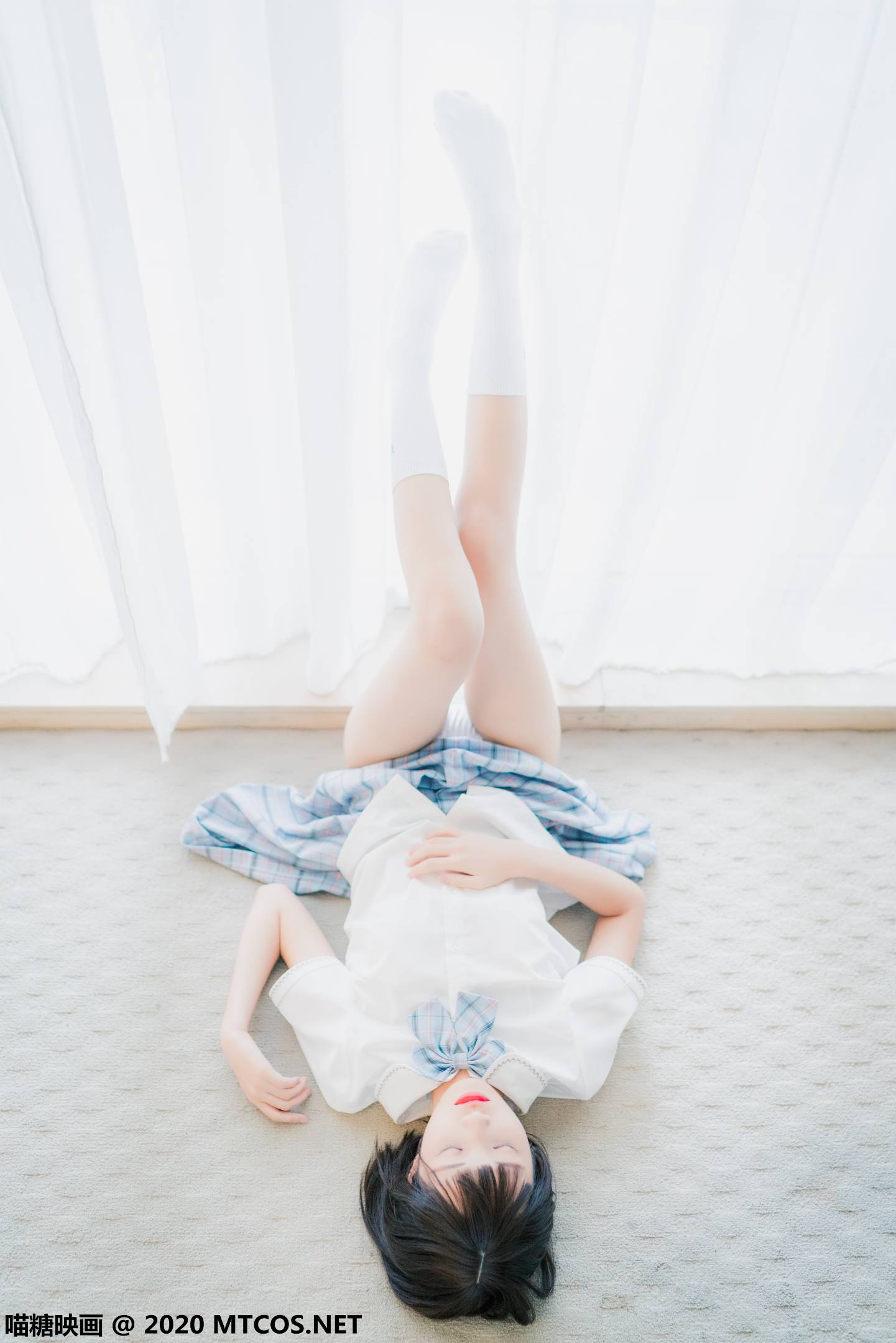 图片[3]-喵糖映画 VOL.086 私房白袜