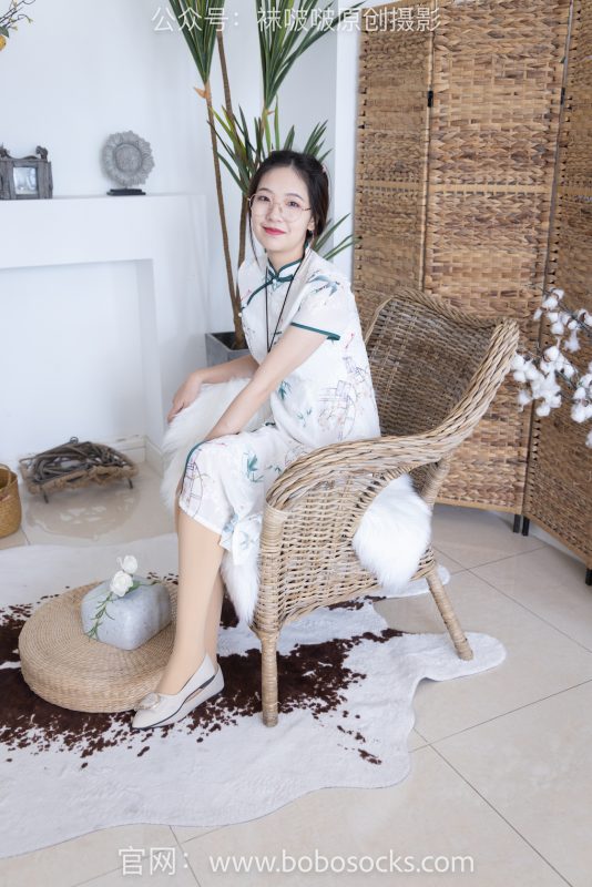 袜啵啵129期：小甜豆-平底鞋、双层厚肉丝（脚尖加固款）-觅颜社