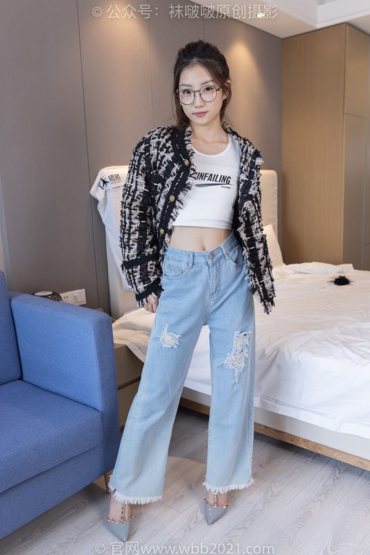 袜啵啵237期：小沫-高跟鞋、皮鞋、肉丝（脚尖微加固款）、裸足、裤里丝-觅颜社