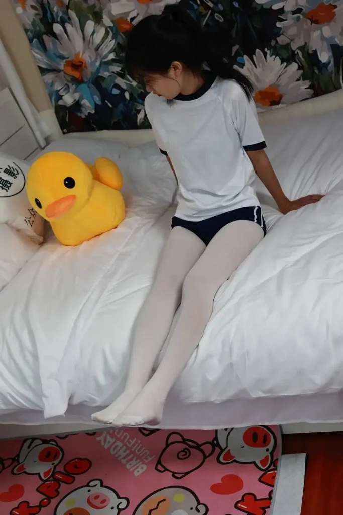 图片[3]-三禾摄影 NO.007 体操服白袜