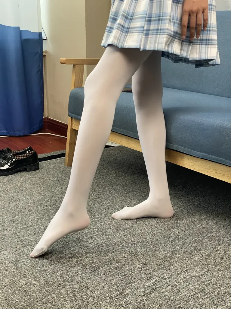 图片[4]-三禾摄影 NO.050 JK套装 白丝 下皮鞋